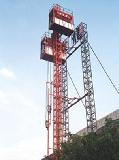 Two Cage Building Hoists